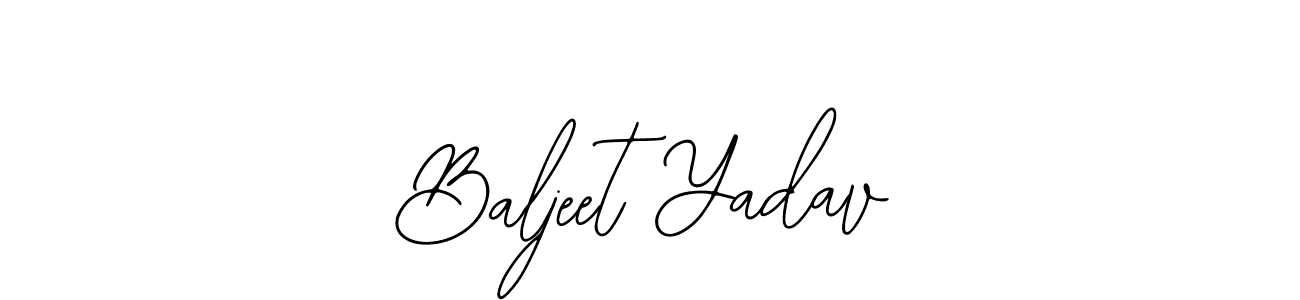 if you are searching for the best signature style for your name Baljeet Yadav. so please give up your signature search. here we have designed multiple signature styles  using Bearetta-2O07w. Baljeet Yadav signature style 12 images and pictures png