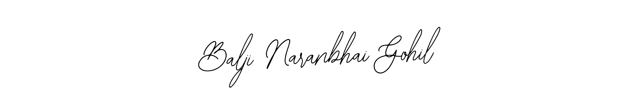 Balji Naranbhai Gohil stylish signature style. Best Handwritten Sign (Bearetta-2O07w) for my name. Handwritten Signature Collection Ideas for my name Balji Naranbhai Gohil. Balji Naranbhai Gohil signature style 12 images and pictures png