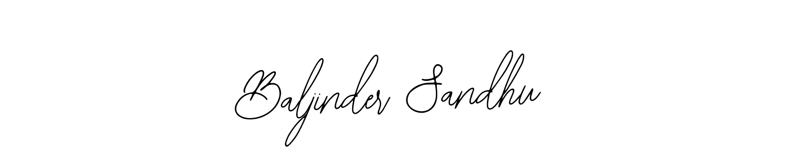 Design your own signature with our free online signature maker. With this signature software, you can create a handwritten (Bearetta-2O07w) signature for name Baljinder Sandhu. Baljinder Sandhu signature style 12 images and pictures png