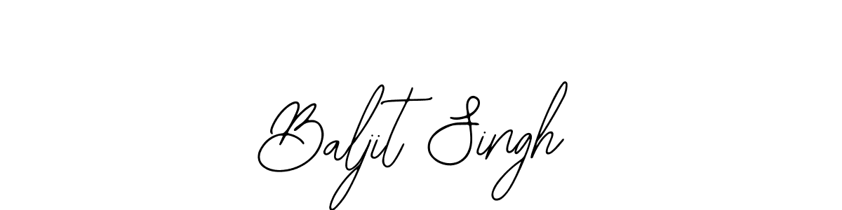Baljit Singh stylish signature style. Best Handwritten Sign (Bearetta-2O07w) for my name. Handwritten Signature Collection Ideas for my name Baljit Singh. Baljit Singh signature style 12 images and pictures png