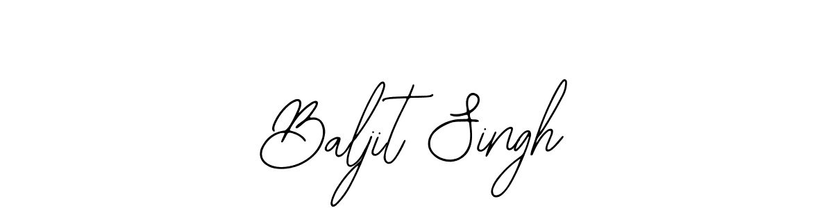 The best way (Bearetta-2O07w) to make a short signature is to pick only two or three words in your name. The name Baljit Singh include a total of six letters. For converting this name. Baljit Singh signature style 12 images and pictures png