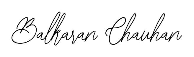 Transform the name Balkaran Chauhan into a signature masterpiece using Bearetta-2O07w font. Ideal for photographers, artists, and creators looking for watermarks. Balkaran Chauhan signature style 12 images and pictures png