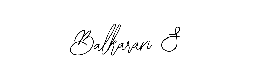 Create a beautiful signature design for name Balkaran S. With this signature (Bearetta-2O07w) fonts, you can make a handwritten signature for free. Balkaran S signature style 12 images and pictures png