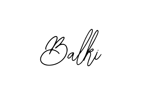How to make Balki signature? Bearetta-2O07w is a professional autograph style. Create handwritten signature for Balki name. Balki signature style 12 images and pictures png