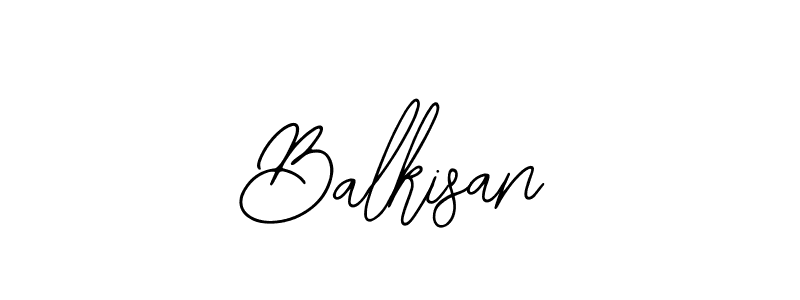 Bearetta-2O07w is a professional signature style that is perfect for those who want to add a touch of class to their signature. It is also a great choice for those who want to make their signature more unique. Get Balkisan name to fancy signature for free. Balkisan signature style 12 images and pictures png