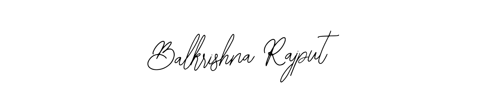 Also we have Balkrishna Rajput name is the best signature style. Create professional handwritten signature collection using Bearetta-2O07w autograph style. Balkrishna Rajput signature style 12 images and pictures png