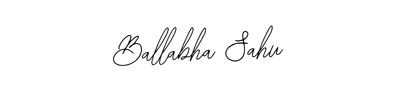 Make a beautiful signature design for name Ballabha Sahu. Use this online signature maker to create a handwritten signature for free. Ballabha Sahu signature style 12 images and pictures png