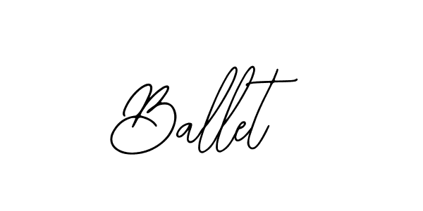 Use a signature maker to create a handwritten signature online. With this signature software, you can design (Bearetta-2O07w) your own signature for name Ballet. Ballet signature style 12 images and pictures png