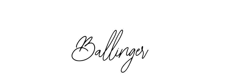 You should practise on your own different ways (Bearetta-2O07w) to write your name (Ballinger) in signature. don't let someone else do it for you. Ballinger signature style 12 images and pictures png