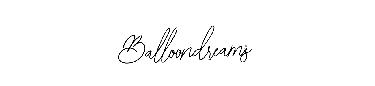 if you are searching for the best signature style for your name Balloondreams. so please give up your signature search. here we have designed multiple signature styles  using Bearetta-2O07w. Balloondreams signature style 12 images and pictures png