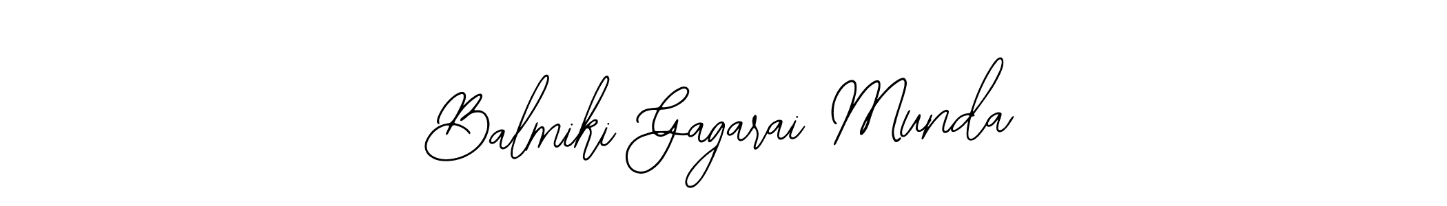 Make a beautiful signature design for name Balmiki Gagarai Munda. With this signature (Bearetta-2O07w) style, you can create a handwritten signature for free. Balmiki Gagarai Munda signature style 12 images and pictures png