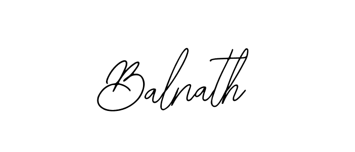 How to make Balnath signature? Bearetta-2O07w is a professional autograph style. Create handwritten signature for Balnath name. Balnath signature style 12 images and pictures png