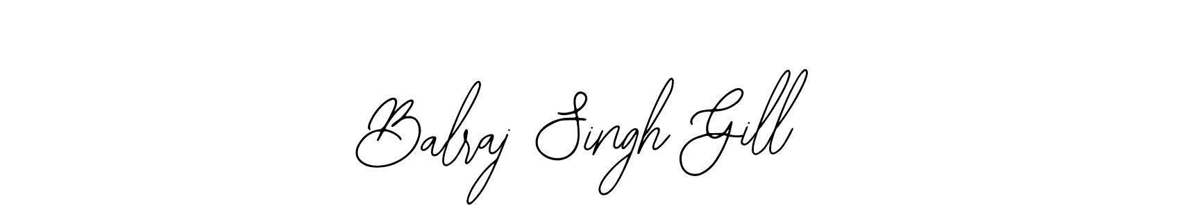 Bearetta-2O07w is a professional signature style that is perfect for those who want to add a touch of class to their signature. It is also a great choice for those who want to make their signature more unique. Get Balraj Singh Gill name to fancy signature for free. Balraj Singh Gill signature style 12 images and pictures png