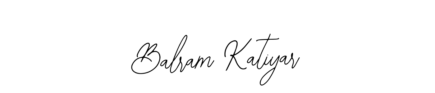 Make a beautiful signature design for name Balram Katiyar. Use this online signature maker to create a handwritten signature for free. Balram Katiyar signature style 12 images and pictures png