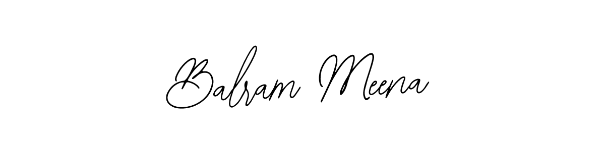 Make a beautiful signature design for name Balram Meena. Use this online signature maker to create a handwritten signature for free. Balram Meena signature style 12 images and pictures png