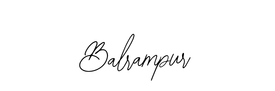 You should practise on your own different ways (Bearetta-2O07w) to write your name (Balrampur) in signature. don't let someone else do it for you. Balrampur signature style 12 images and pictures png