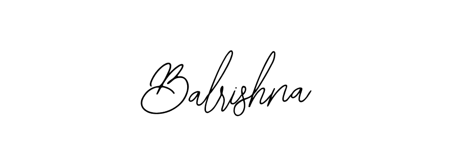 Design your own signature with our free online signature maker. With this signature software, you can create a handwritten (Bearetta-2O07w) signature for name Balrishna. Balrishna signature style 12 images and pictures png