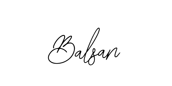 Balsan stylish signature style. Best Handwritten Sign (Bearetta-2O07w) for my name. Handwritten Signature Collection Ideas for my name Balsan. Balsan signature style 12 images and pictures png