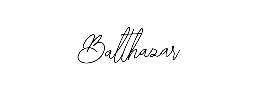 How to make Balthazar name signature. Use Bearetta-2O07w style for creating short signs online. This is the latest handwritten sign. Balthazar signature style 12 images and pictures png