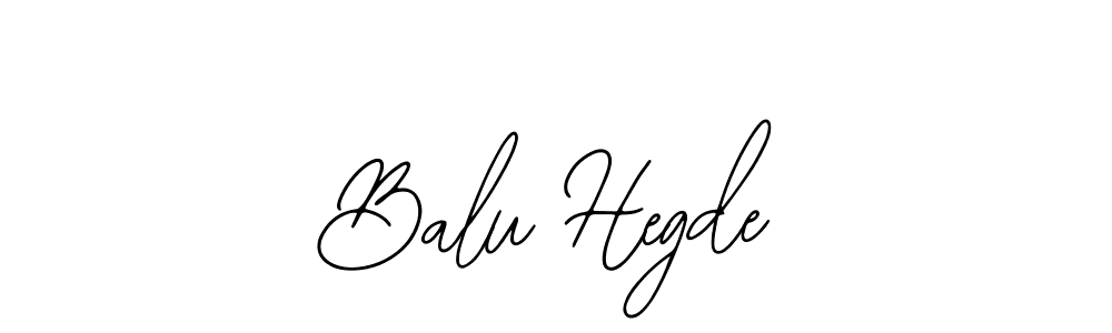 Balu Hegde stylish signature style. Best Handwritten Sign (Bearetta-2O07w) for my name. Handwritten Signature Collection Ideas for my name Balu Hegde. Balu Hegde signature style 12 images and pictures png