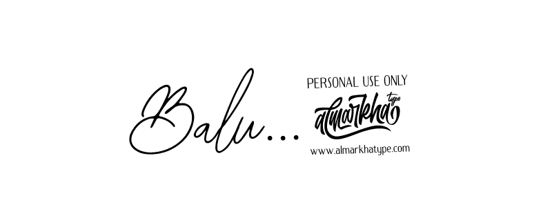 The best way (Bearetta-2O07w) to make a short signature is to pick only two or three words in your name. The name Balu...! include a total of six letters. For converting this name. Balu...! signature style 12 images and pictures png