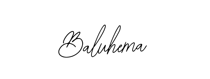 Similarly Bearetta-2O07w is the best handwritten signature design. Signature creator online .You can use it as an online autograph creator for name Baluhema. Baluhema signature style 12 images and pictures png
