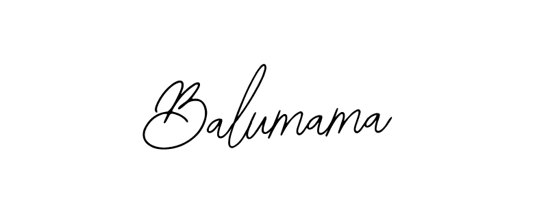 How to make Balumama signature? Bearetta-2O07w is a professional autograph style. Create handwritten signature for Balumama name. Balumama signature style 12 images and pictures png