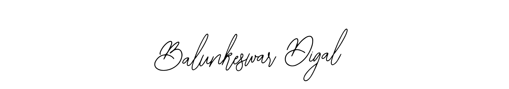 Also we have Balunkeswar Digal name is the best signature style. Create professional handwritten signature collection using Bearetta-2O07w autograph style. Balunkeswar Digal signature style 12 images and pictures png