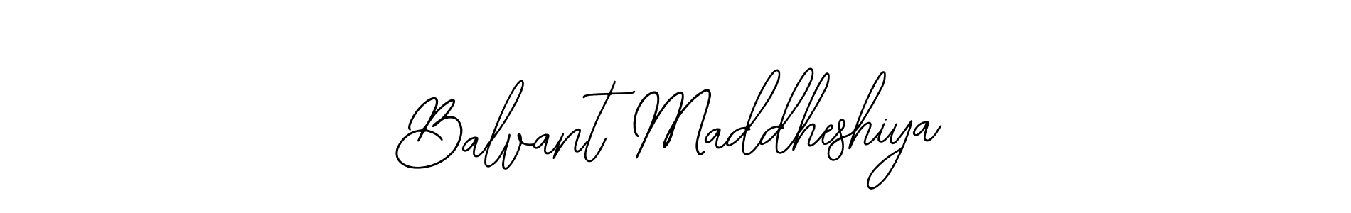 How to make Balvant Maddheshiya signature? Bearetta-2O07w is a professional autograph style. Create handwritten signature for Balvant Maddheshiya name. Balvant Maddheshiya signature style 12 images and pictures png