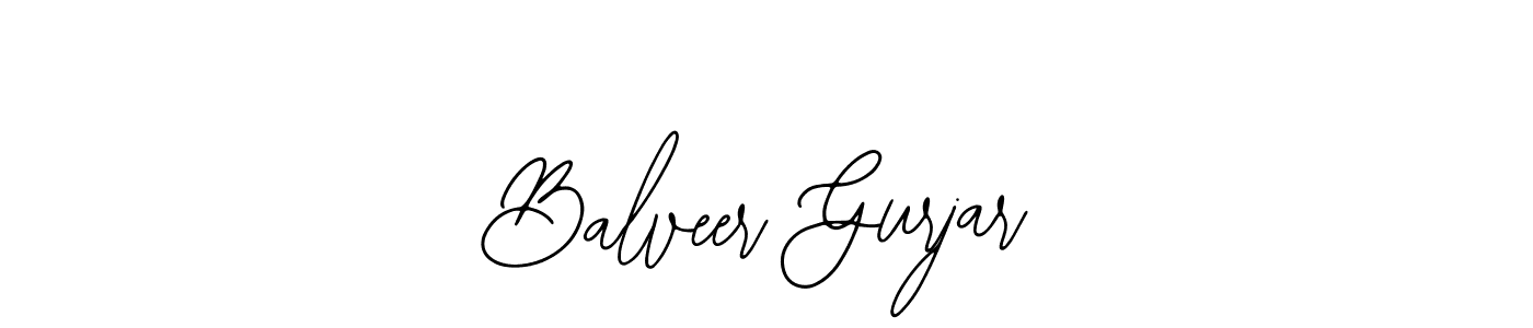 Balveer Gurjar stylish signature style. Best Handwritten Sign (Bearetta-2O07w) for my name. Handwritten Signature Collection Ideas for my name Balveer Gurjar. Balveer Gurjar signature style 12 images and pictures png