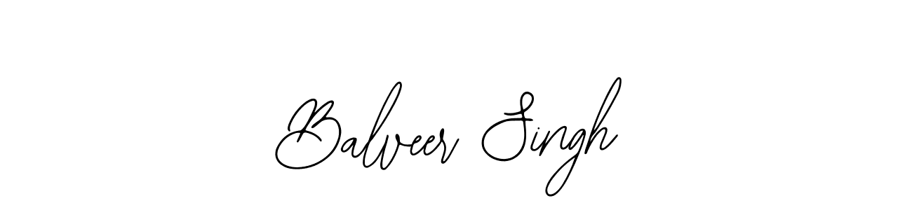 Design your own signature with our free online signature maker. With this signature software, you can create a handwritten (Bearetta-2O07w) signature for name Balveer Singh. Balveer Singh signature style 12 images and pictures png