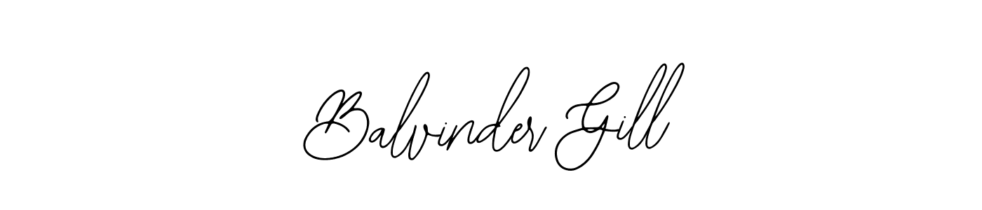 Bearetta-2O07w is a professional signature style that is perfect for those who want to add a touch of class to their signature. It is also a great choice for those who want to make their signature more unique. Get Balvinder Gill name to fancy signature for free. Balvinder Gill signature style 12 images and pictures png