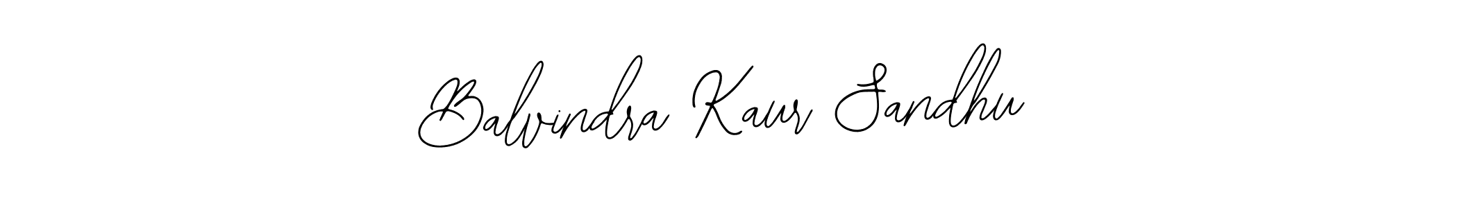 Design your own signature with our free online signature maker. With this signature software, you can create a handwritten (Bearetta-2O07w) signature for name Balvindra Kaur Sandhu. Balvindra Kaur Sandhu signature style 12 images and pictures png