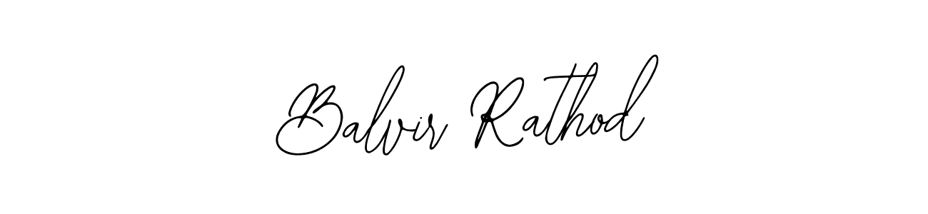 Make a beautiful signature design for name Balvir Rathod. Use this online signature maker to create a handwritten signature for free. Balvir Rathod signature style 12 images and pictures png