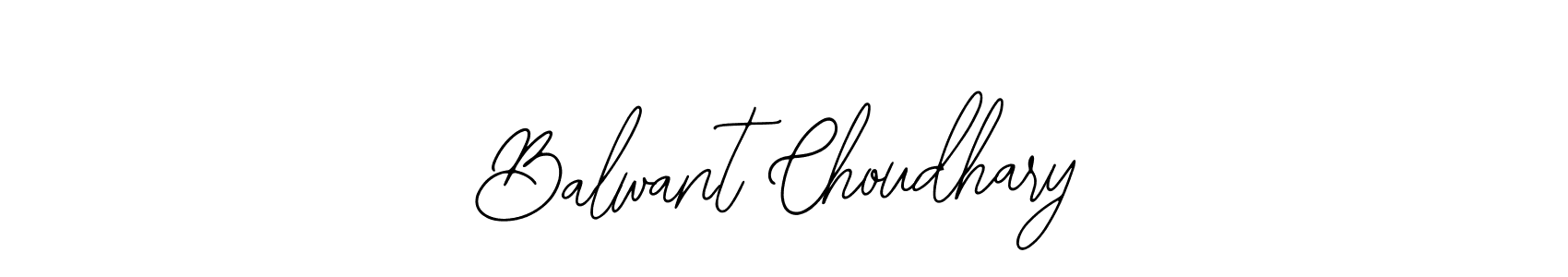 It looks lik you need a new signature style for name Balwant Choudhary. Design unique handwritten (Bearetta-2O07w) signature with our free signature maker in just a few clicks. Balwant Choudhary signature style 12 images and pictures png