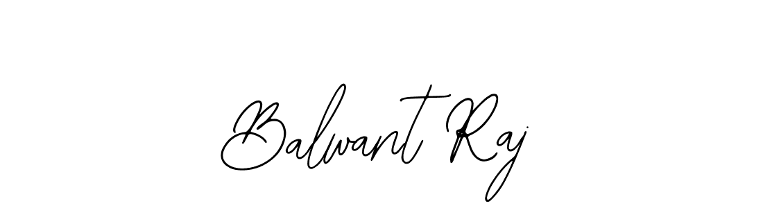 How to make Balwant Raj name signature. Use Bearetta-2O07w style for creating short signs online. This is the latest handwritten sign. Balwant Raj signature style 12 images and pictures png