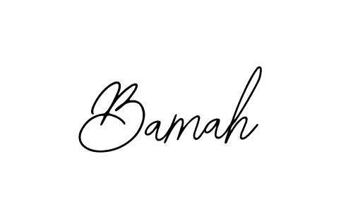 Similarly Bearetta-2O07w is the best handwritten signature design. Signature creator online .You can use it as an online autograph creator for name Bamah. Bamah signature style 12 images and pictures png