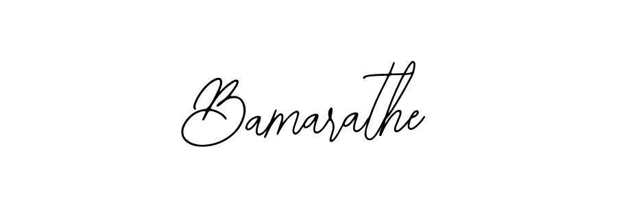 if you are searching for the best signature style for your name Bamarathe. so please give up your signature search. here we have designed multiple signature styles  using Bearetta-2O07w. Bamarathe signature style 12 images and pictures png