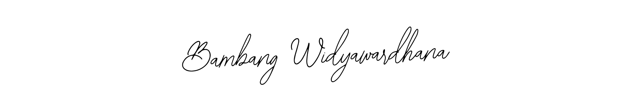 if you are searching for the best signature style for your name Bambang Widyawardhana. so please give up your signature search. here we have designed multiple signature styles  using Bearetta-2O07w. Bambang Widyawardhana signature style 12 images and pictures png