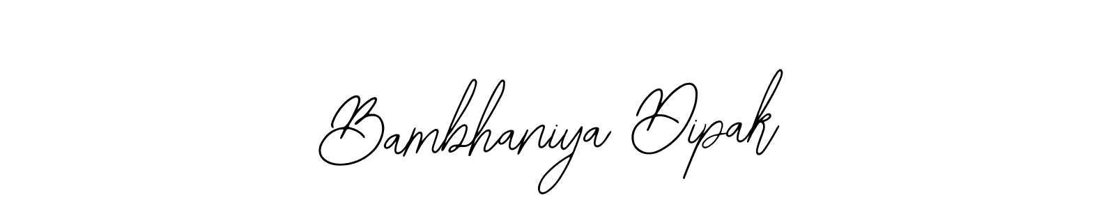 if you are searching for the best signature style for your name Bambhaniya Dipak. so please give up your signature search. here we have designed multiple signature styles  using Bearetta-2O07w. Bambhaniya Dipak signature style 12 images and pictures png