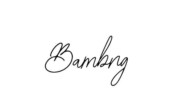 Also You can easily find your signature by using the search form. We will create Bambng name handwritten signature images for you free of cost using Bearetta-2O07w sign style. Bambng signature style 12 images and pictures png