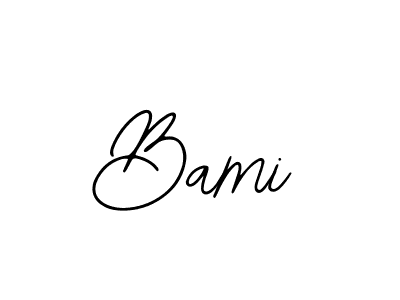 Create a beautiful signature design for name Bami. With this signature (Bearetta-2O07w) fonts, you can make a handwritten signature for free. Bami signature style 12 images and pictures png