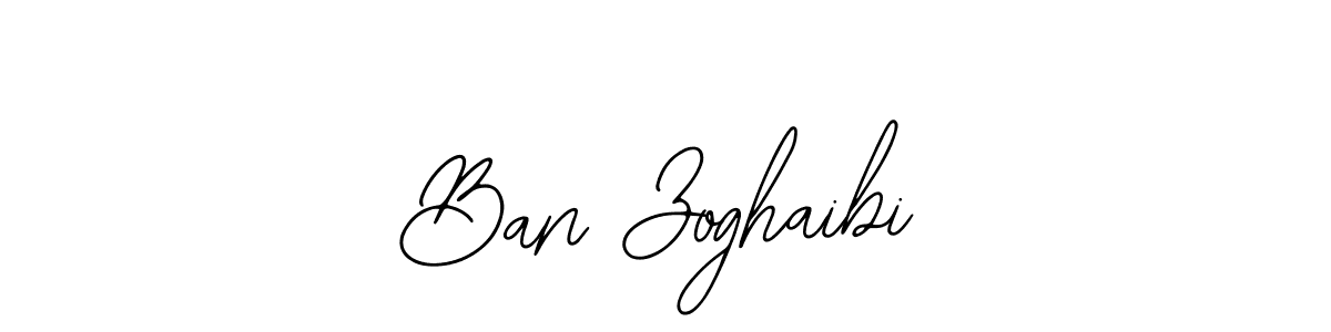 Also we have Ban Zoghaibi name is the best signature style. Create professional handwritten signature collection using Bearetta-2O07w autograph style. Ban Zoghaibi signature style 12 images and pictures png