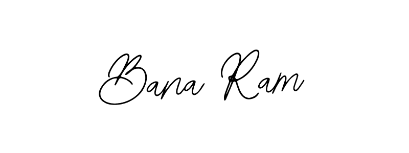 Bearetta-2O07w is a professional signature style that is perfect for those who want to add a touch of class to their signature. It is also a great choice for those who want to make their signature more unique. Get Bana Ram name to fancy signature for free. Bana Ram signature style 12 images and pictures png
