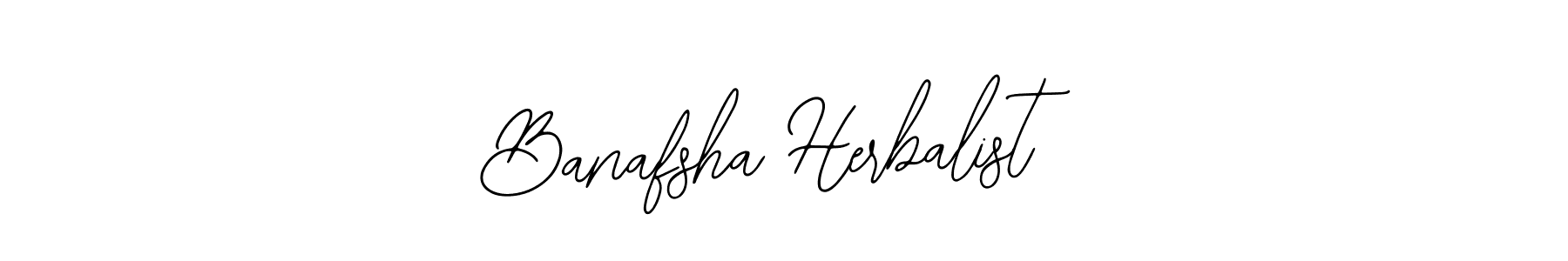 Create a beautiful signature design for name Banafsha Herbalist. With this signature (Bearetta-2O07w) fonts, you can make a handwritten signature for free. Banafsha Herbalist signature style 12 images and pictures png