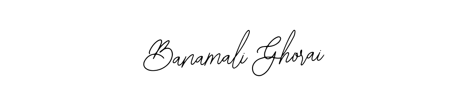 The best way (Bearetta-2O07w) to make a short signature is to pick only two or three words in your name. The name Banamali Ghorai include a total of six letters. For converting this name. Banamali Ghorai signature style 12 images and pictures png