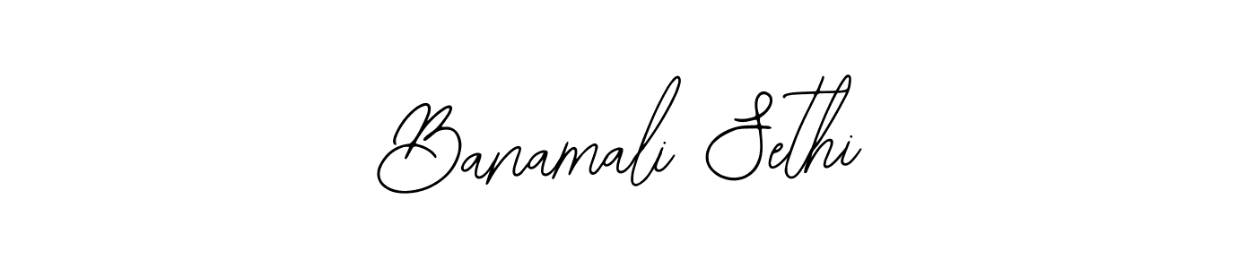 Make a beautiful signature design for name Banamali Sethi. With this signature (Bearetta-2O07w) style, you can create a handwritten signature for free. Banamali Sethi signature style 12 images and pictures png