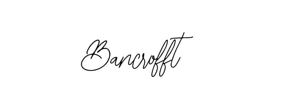 if you are searching for the best signature style for your name Bancrofft. so please give up your signature search. here we have designed multiple signature styles  using Bearetta-2O07w. Bancrofft signature style 12 images and pictures png