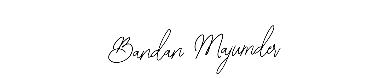 Make a beautiful signature design for name Bandan Majumder. With this signature (Bearetta-2O07w) style, you can create a handwritten signature for free. Bandan Majumder signature style 12 images and pictures png