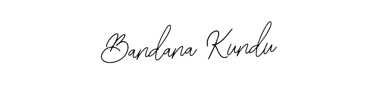 Bandana Kundu stylish signature style. Best Handwritten Sign (Bearetta-2O07w) for my name. Handwritten Signature Collection Ideas for my name Bandana Kundu. Bandana Kundu signature style 12 images and pictures png